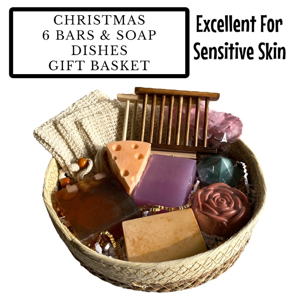 Soap Gift Basket, Handmade Soaps ( PRICE IS FIRM )